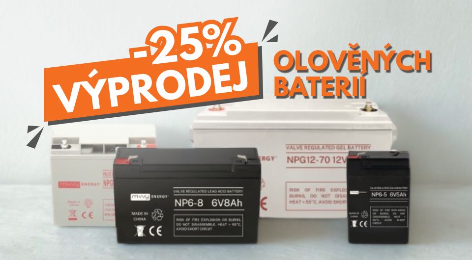 vyprodej olovene baterie